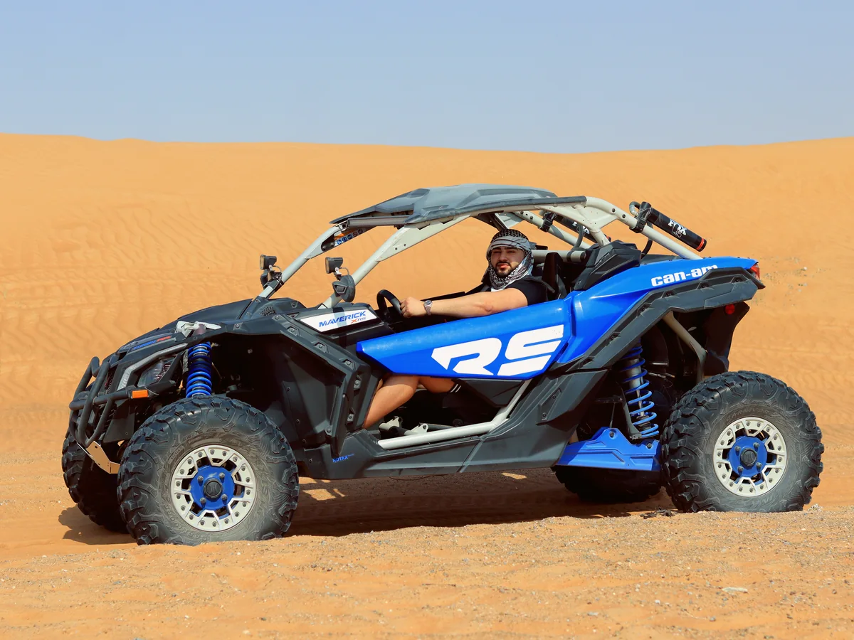 2-seater Can-Am X3 RS Turbo RR dune buggy in Dubai