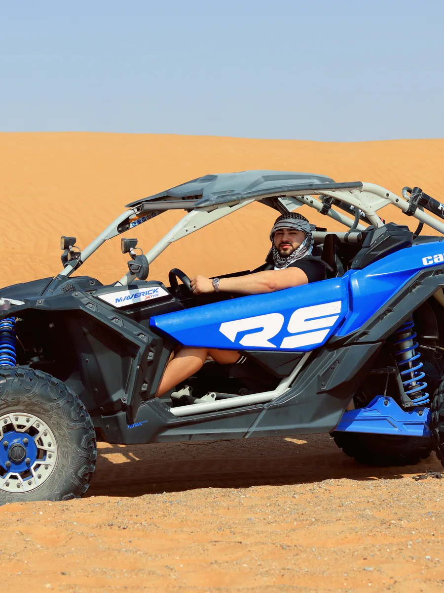 Can-Am dune buggy on Big Red dune