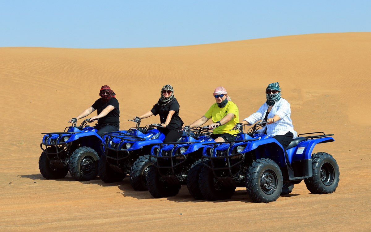 Big Red quad biking terrain