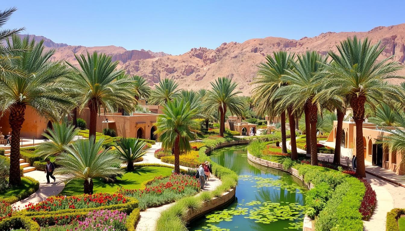 Al Ain oasis tour