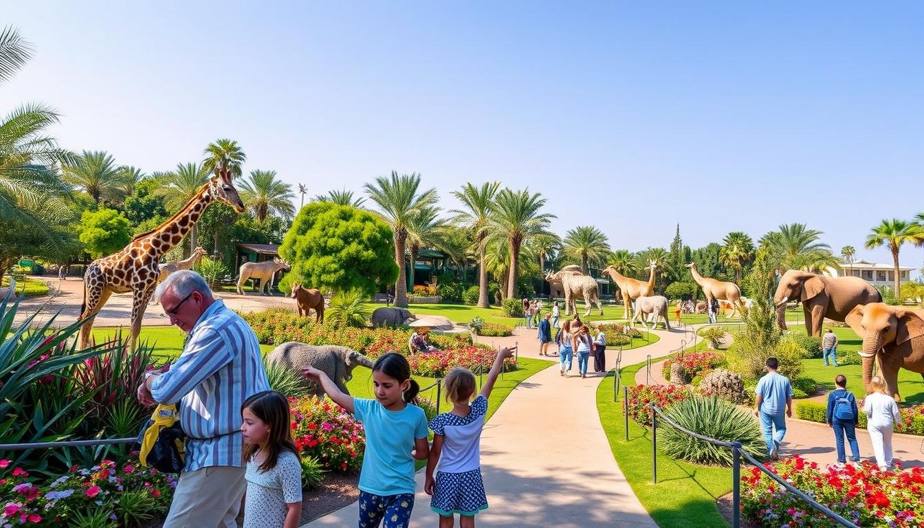 Al Ain zoo visit