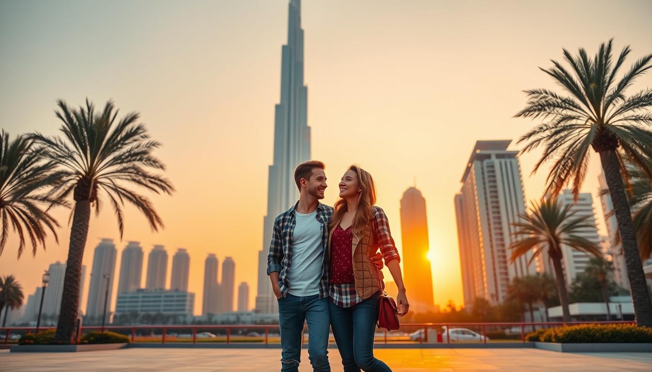 Couple’s sightseeing Dubai