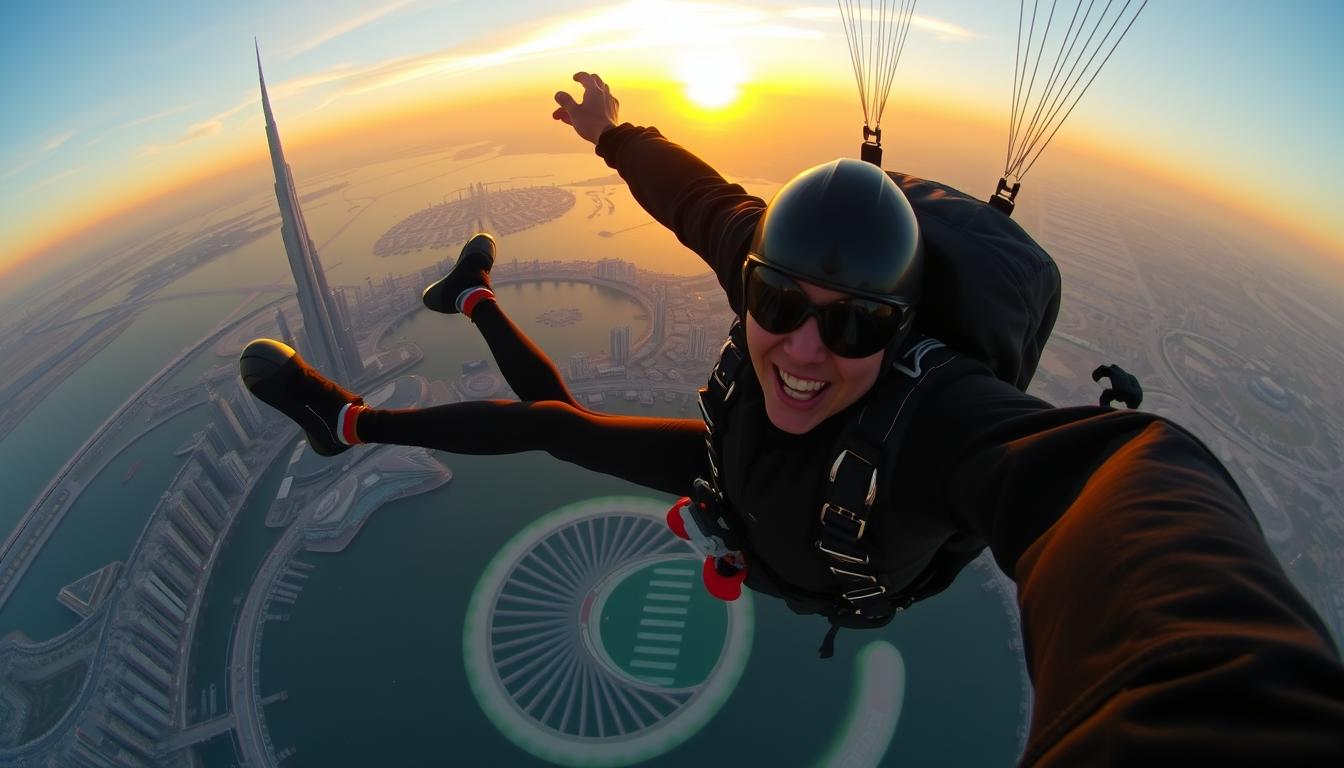 Skydiving Tips for Your First Jump in Dubai