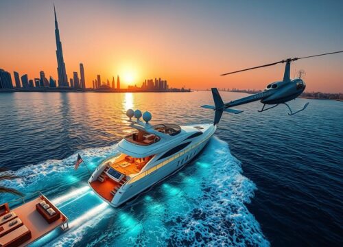 Exclusive Experiences in Dubai: Private Yacht Charters and Helicopter Tours