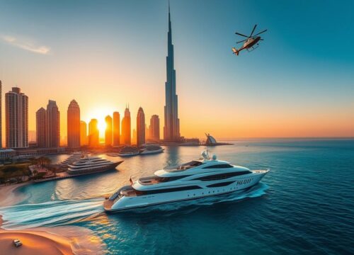 Luxury Experiences in Dubai: From Helicopter Rides to Private Yacht Charters