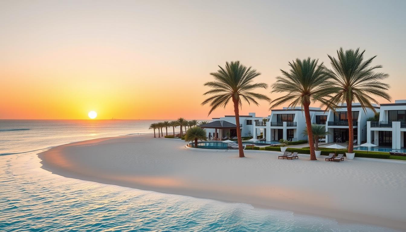 Private beach resorts Dubai