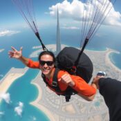 Tandem skydiving Dubai