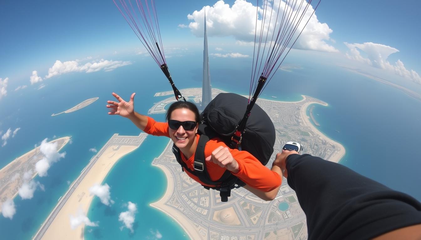 What to Expect from Tandem Skydiving in Dubai