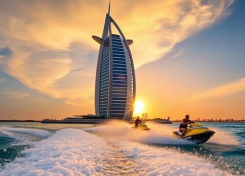 Top Photo Opportunities While Jet Skiing Near Burj Al Arab