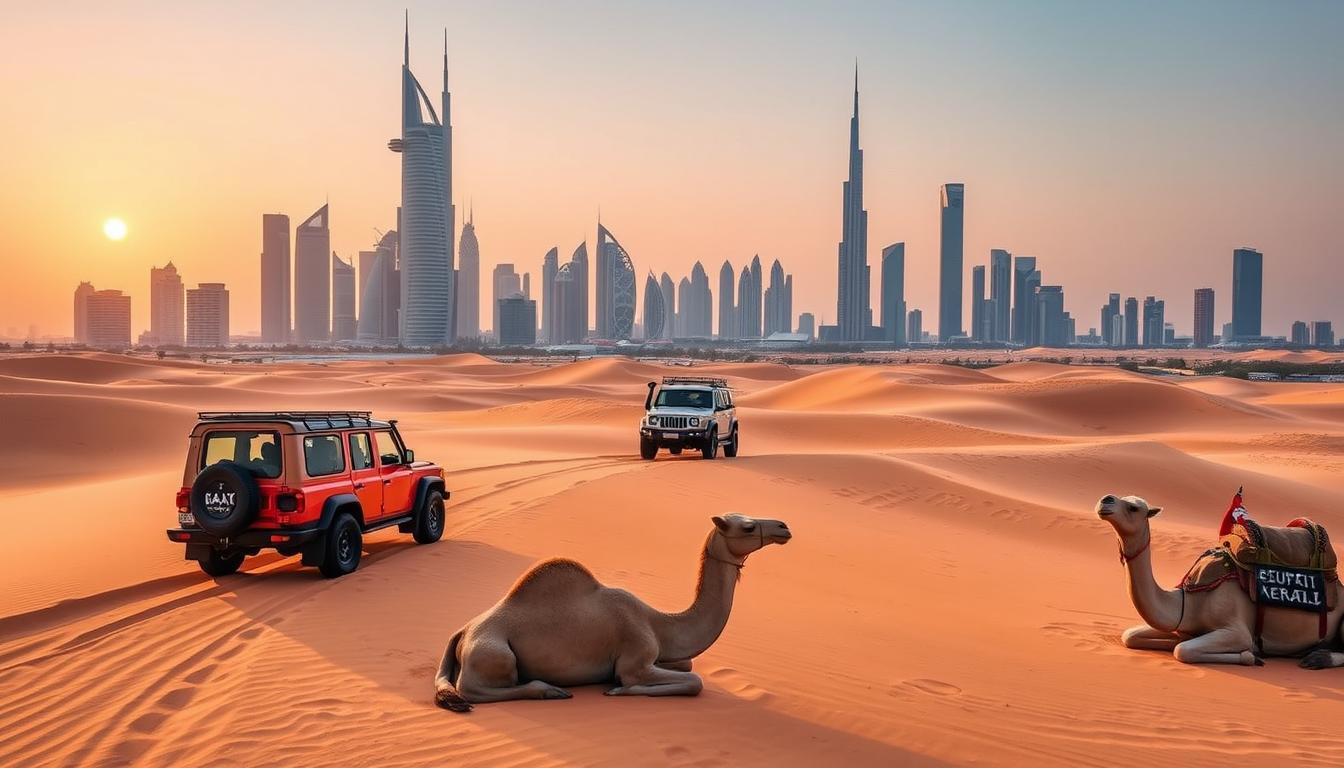 Downtown Dubai desert safari options