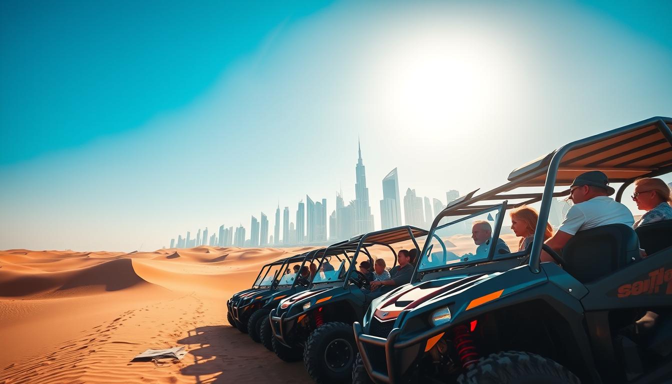 Dune Buggy Tour Pickup Near Downtown Dubai