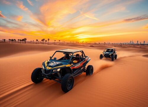 Dubai Marina Dune Buggy Tour – Desert Adventure Pickup