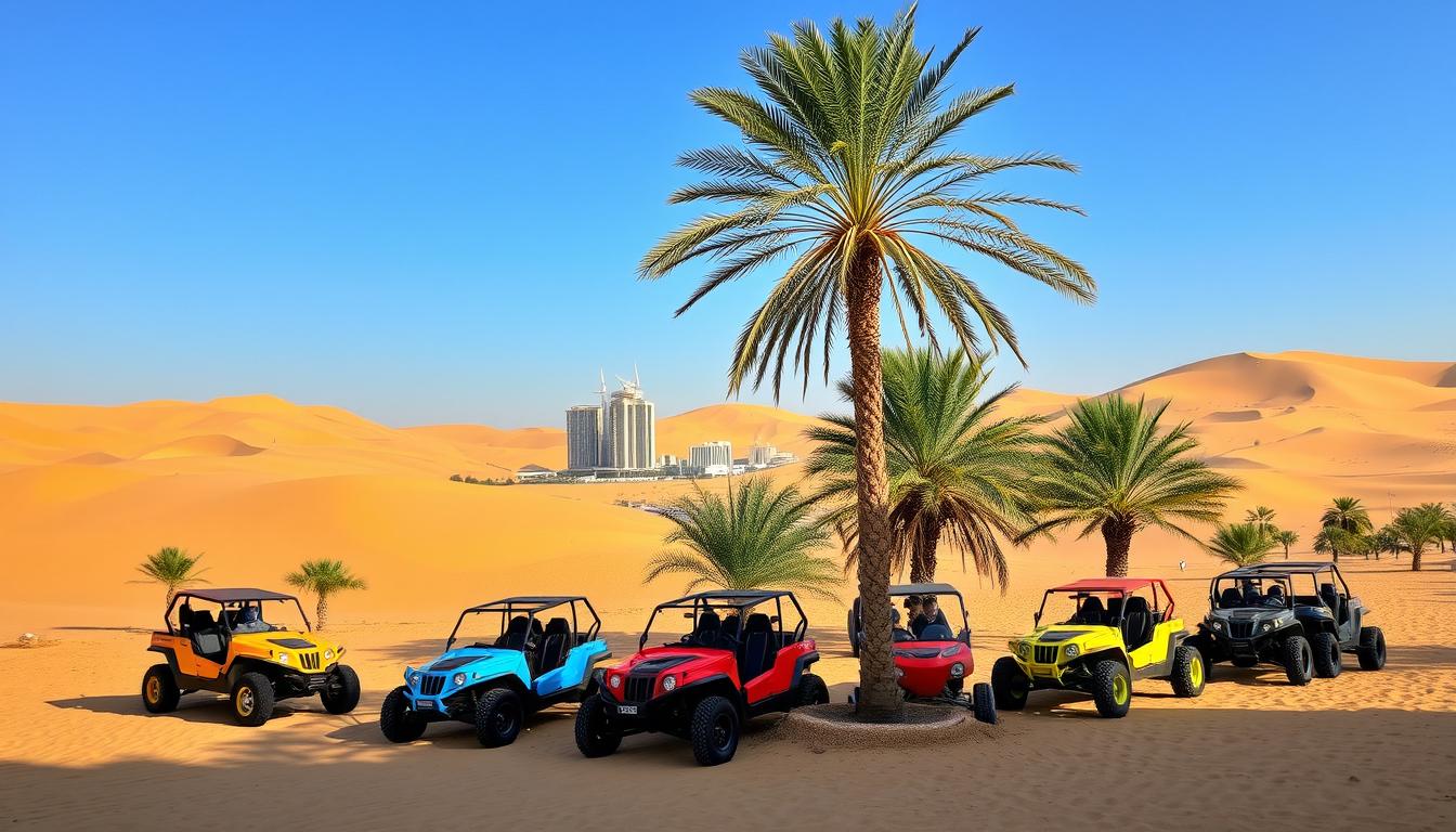 Dune Buggy Tour Pickup Near Emirates Hills Dubai