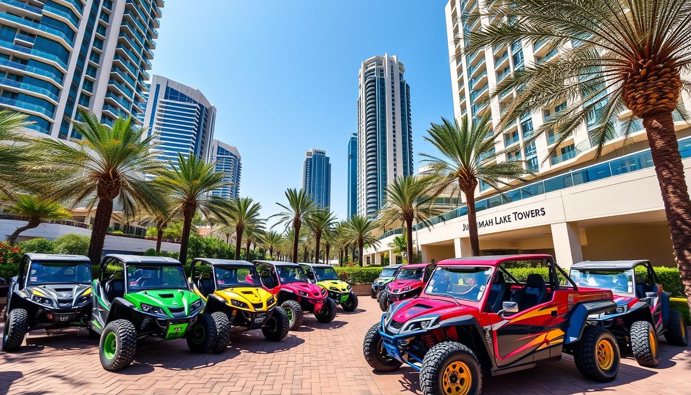 Dune Buggy Tour Pickup Near Jumeirah Lake Towers Dubai