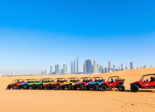 Dune Buggy Tour Pickup Near Jumeirah Village Circle Dubai