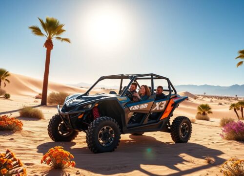 Family Fun in the Desert: Why Choose the 4-Seater Can-Am Maverick X3