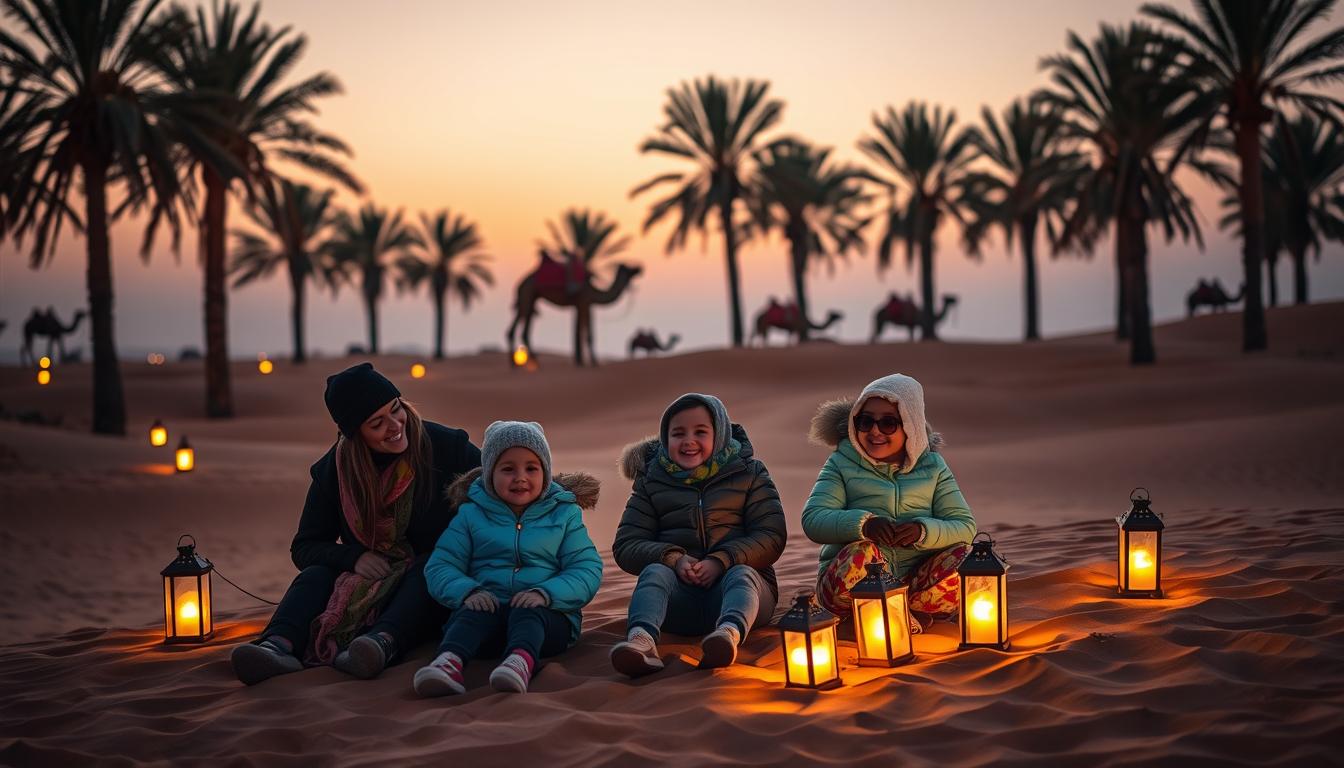 Family Fun on Winter Evening Safaris in Dubai