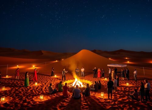 Enjoy Live Entertainment on Your Evening Desert Safari Adventure