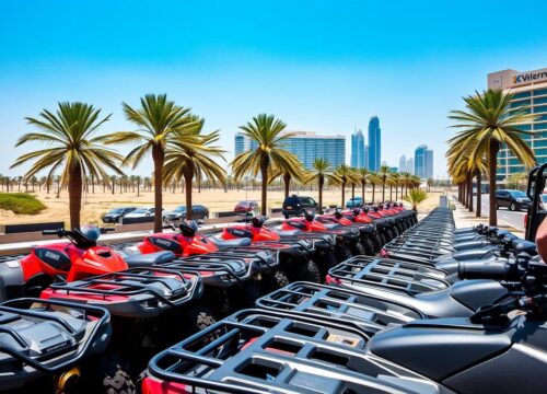 Quad Biking Tour Pickup Near Al Barsha Dubai