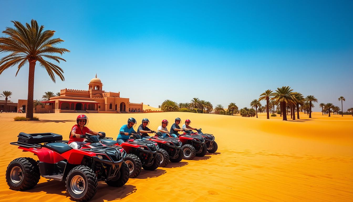 Quad Biking Tour Pickup Near Al Safa Dubai