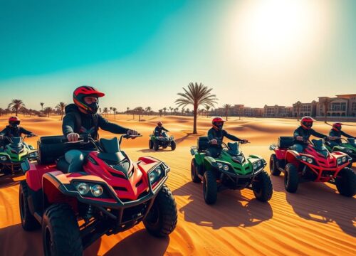 Quad Biking Tour Pickup Near Arabian Ranches Dubai