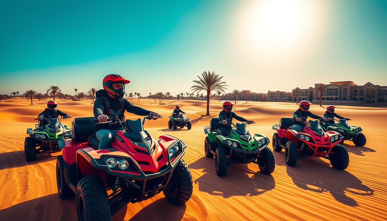 Quad Biking Tour Pickup Near Arabian Ranches Dubai