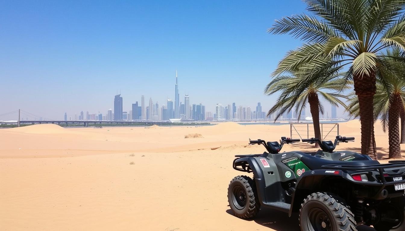 Quad Biking Tour Pickup Near Bur Dubai Dubai