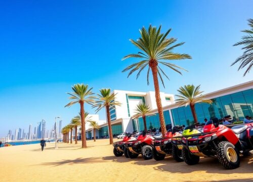 Quad Biking Tour Pickup Near Business Bay Dubai