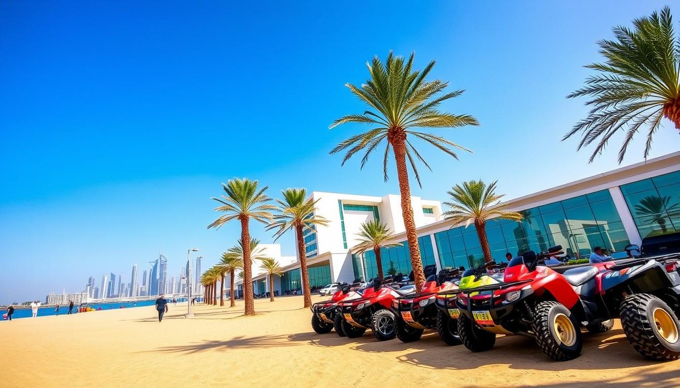 Quad Biking Tour Pickup Near Business Bay Dubai