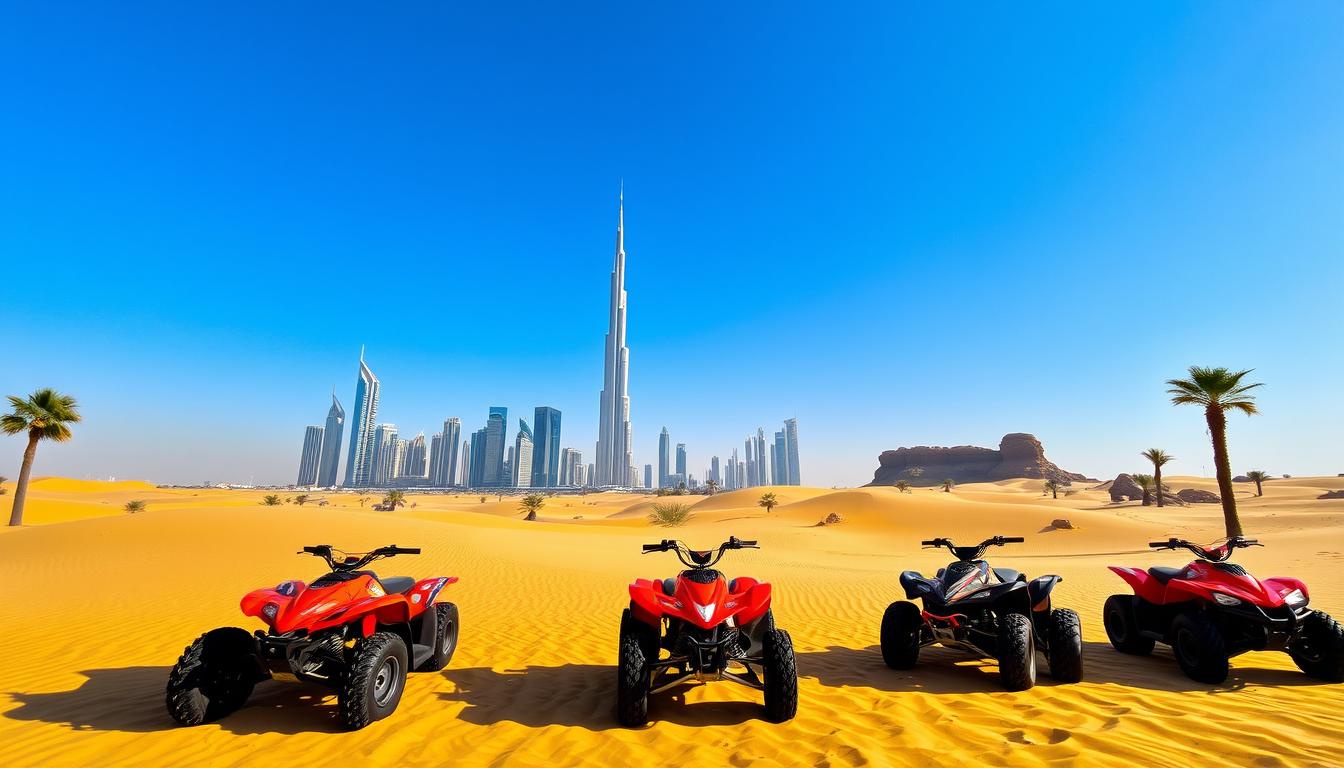 Quad Biking Tour Pickup Near Deira Dubai