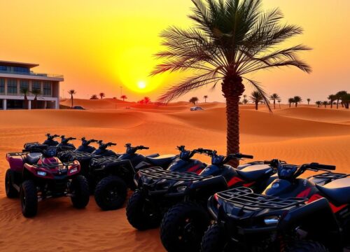 Quad Biking Tour Pickup Near Discovery Gardens Dubai