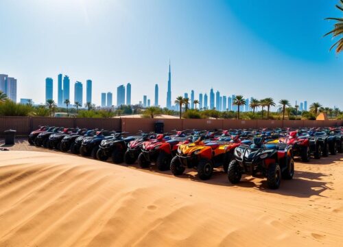 Experience Quad Biking Tour Pickup Near Dubai Investment Park