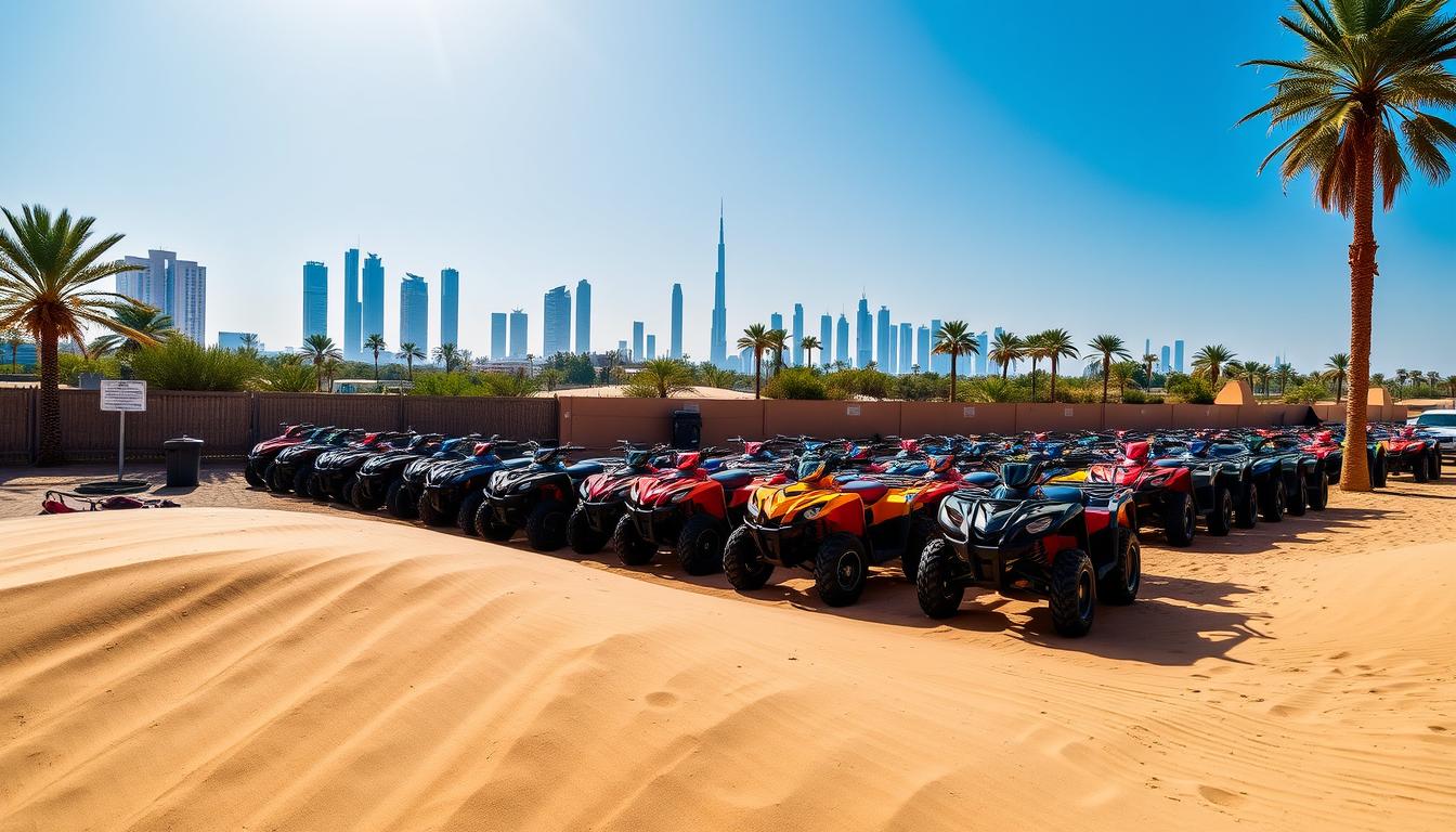 Quad Biking Tour Pickup Near Dubai Investment Park Dubai