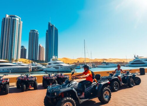 Dubai Marina Quad Biking Tour Pickup – Desert Adventure