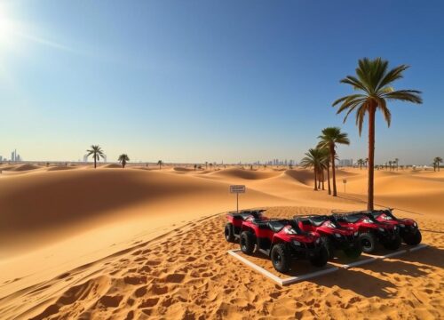 Experience Quad Biking Tour Pickup Near Jebel Ali Dubai