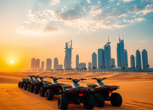 Quad Biking Tour Pickup Near Jumeirah Village Circle Dubai