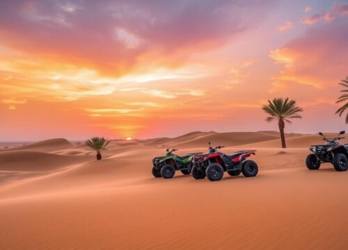 Dubai Desert Quad Biking Tours from Umm Suqeim Area