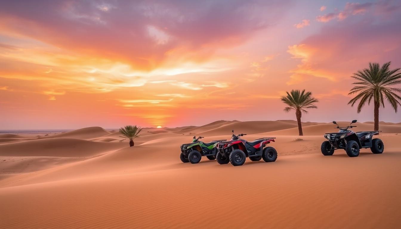 Quad Biking Tour Pickup Near Umm Suqeim Dubai