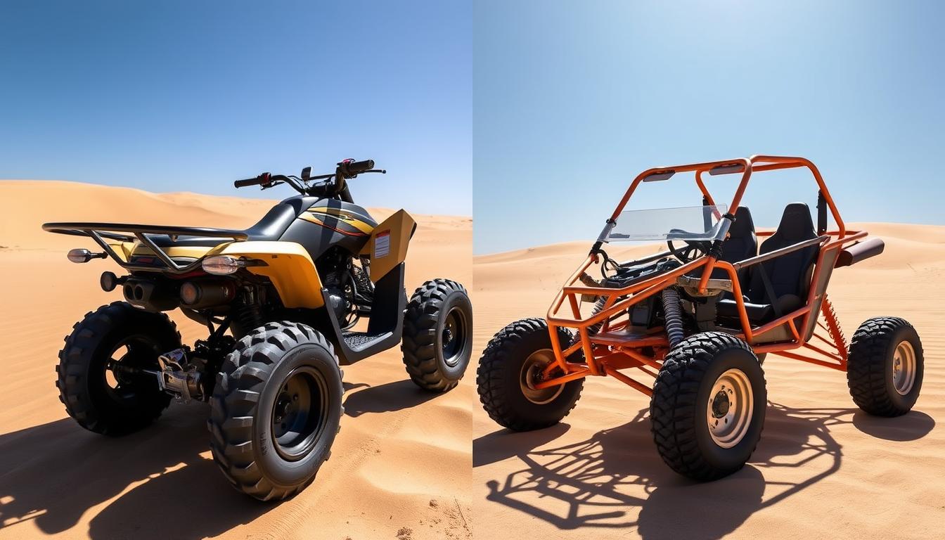 Quad bike and buggy comparison